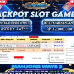 MAXWIN !! MENANG BESAR DI PERMAINAN MAHJONG WAYS 2 !!! JANJITOTO BAYAR LANGSUNG LUNAS SEBESAR Rp 12.000.000 !!!