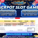 MAXWIN !! MENANG BESAR DI PERMAINAN MAHJONG WAYS 2 PG SOFT !!! JANJITOTO BAYAR LANGSUNG LUNAS SEBESAR Rp 40.000.000 !!!