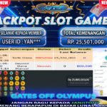MAXWIN !! MENANG BESAR DI PERMAINAN GATES OFF OLYMPUS !!! JANJITOTO BAYAR LANGSUNG LUNAS SEBESAR Rp 25.501.000 !!!