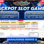 MAXWIN !! MENANG BESAR DI PERMAINAN MAHJONG WAYS 2 !!! JANJITOTO BAYAR LANGSUNG LUNAS SEBESAR Rp 10.100.000 !!!