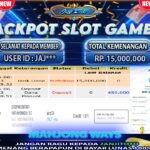 Selamat kepada JAJ**** berhasil mendapatkan kemenangan DI MAHJONG WAYS SEBESAR RP 15.000.000